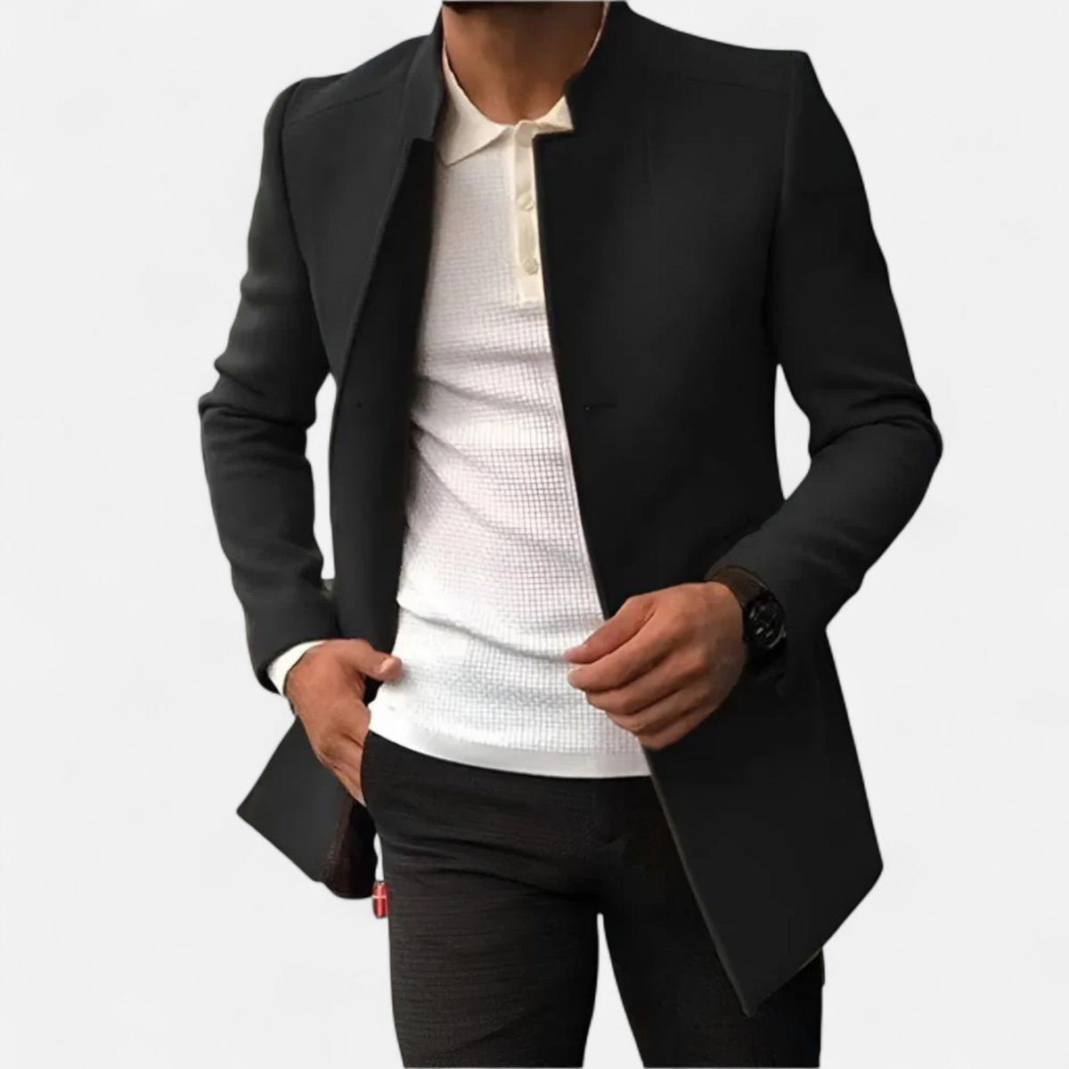 Abrigo de lana para hombre - Elegancia atemporal