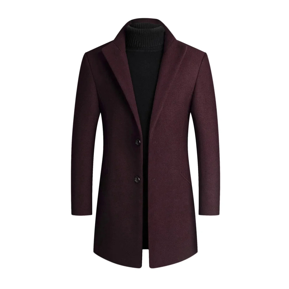 Abrigo formal de hombre corte slim fit