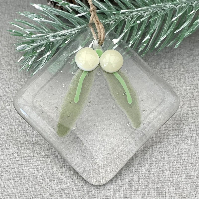 Adorno de vidrio para el árbol de Navidad