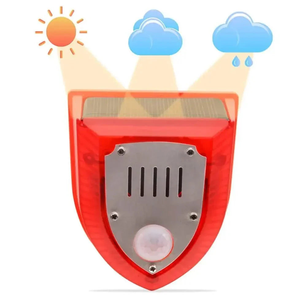 Ahuyentador Solar de Animales - Sensor de Movimiento - Seguridad para Exteriores