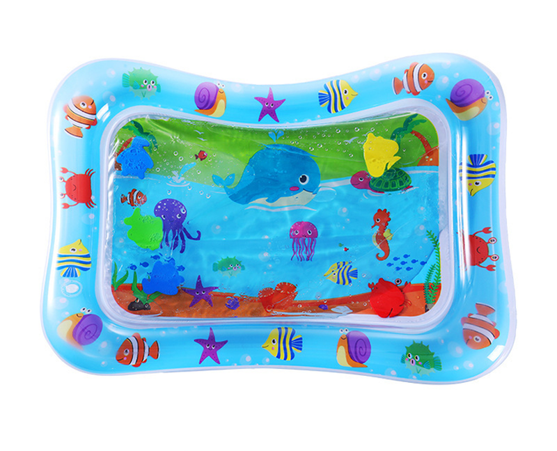 Alfombra de juegos hinchable de agua para bebés