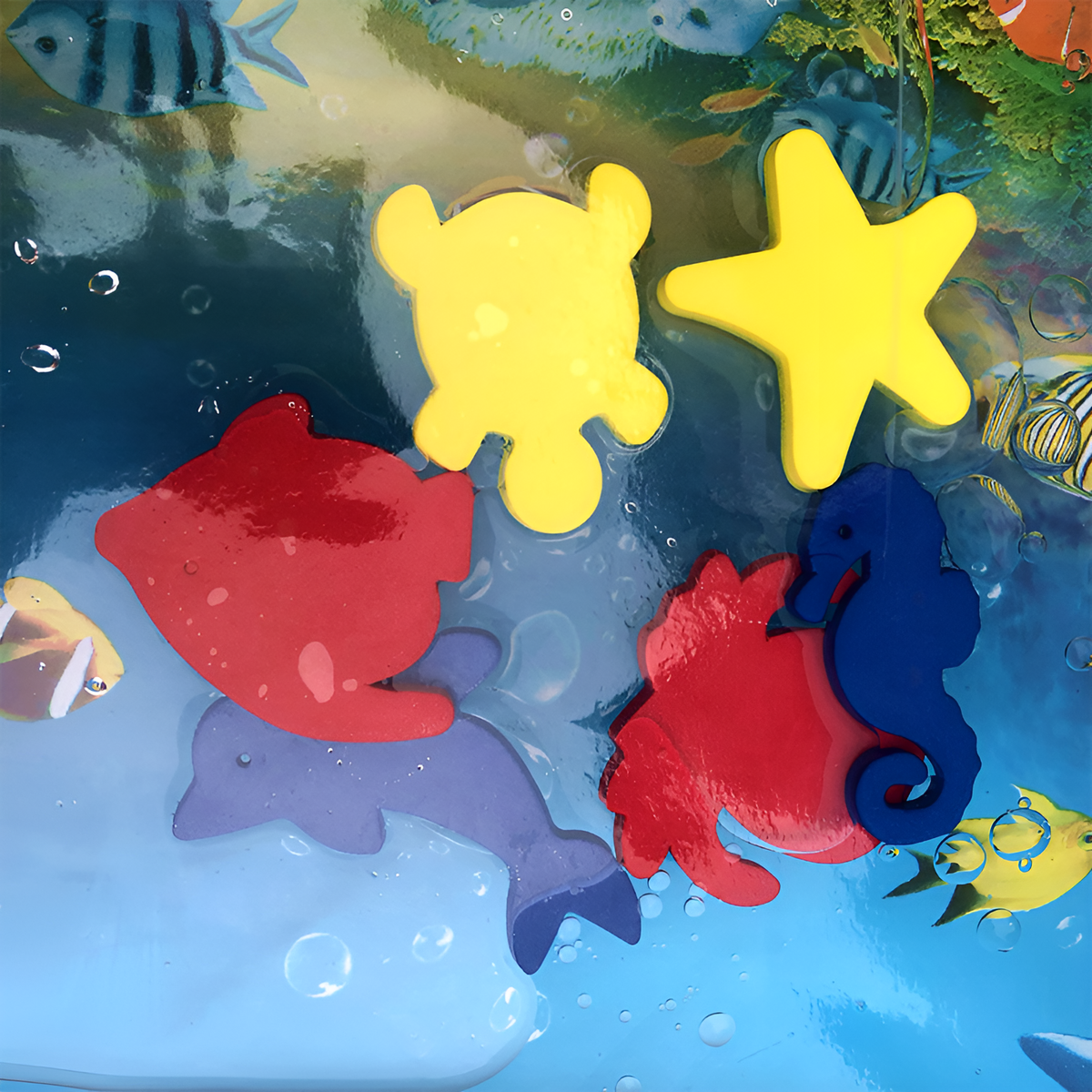 Alfombra de juegos hinchable de agua para bebés