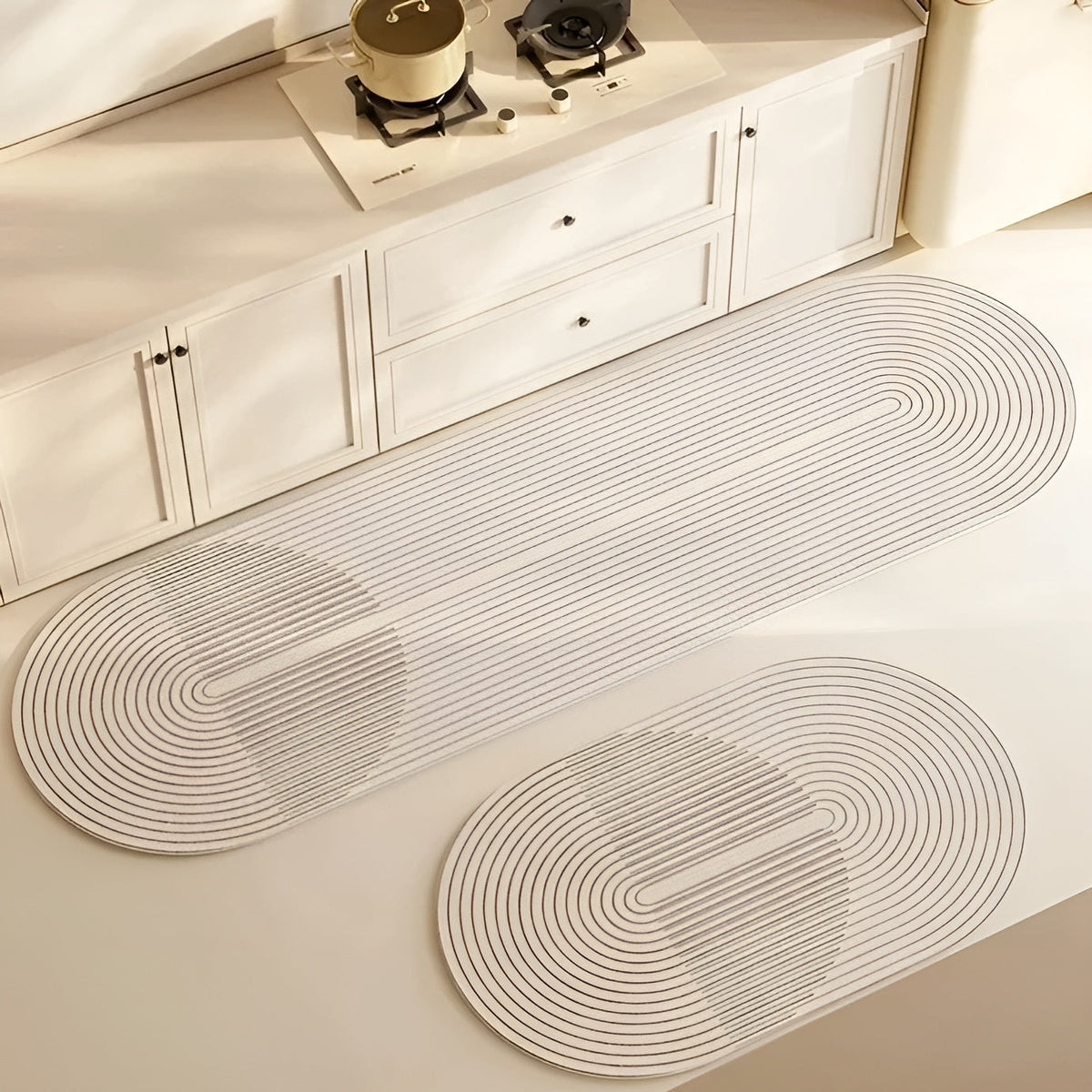 Alfombrilla de baño de tierra de diatomeas: extremadamente absorbente, antideslizante y suave