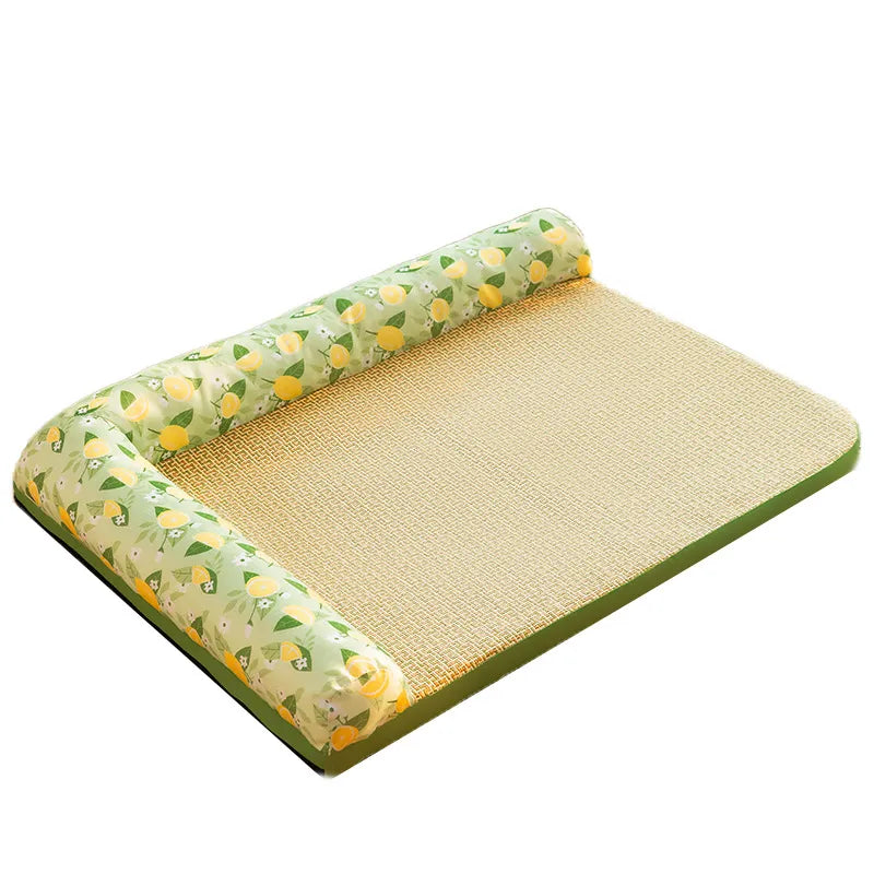 Alfombrilla refrigerante para gatos con borde elevado