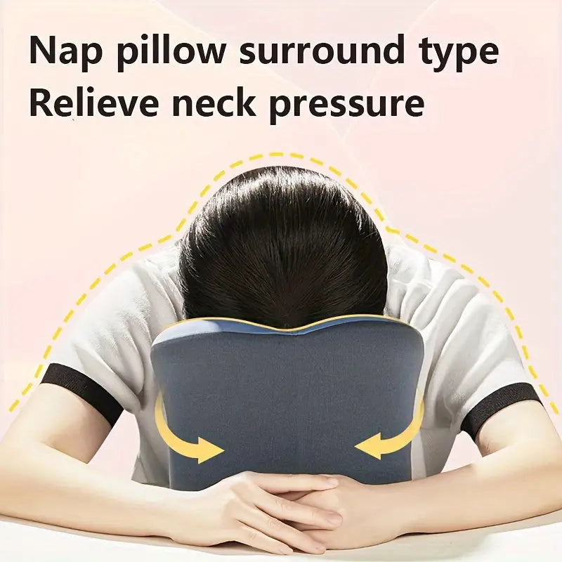 Almohada de dormir, almohada de viaje, almohada de camping y cojín para cuello y columna cervical