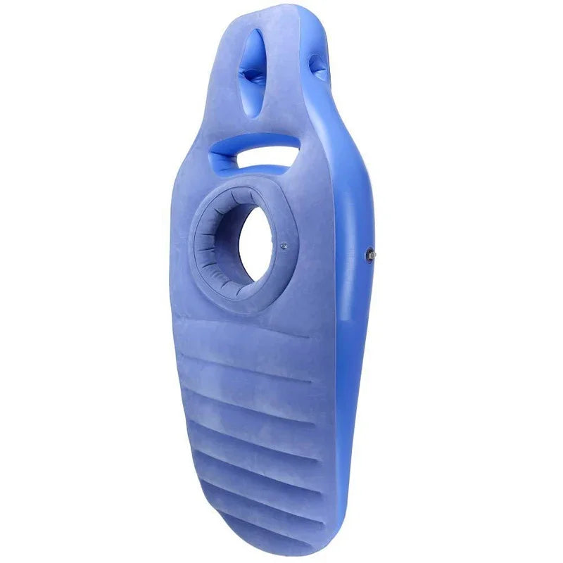 Almohada de embarazo y colchoneta de yoga hinchable: ideal para noches cómodas y de gran soporte