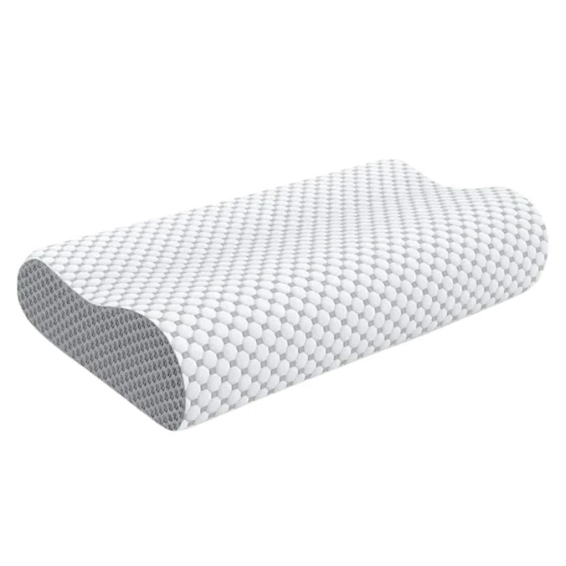 Almohada Ortopédica Cómoda de Espuma Viscoelástica - Soporte para Cuello y Columna Vertebral para un Sueño Más Profundo