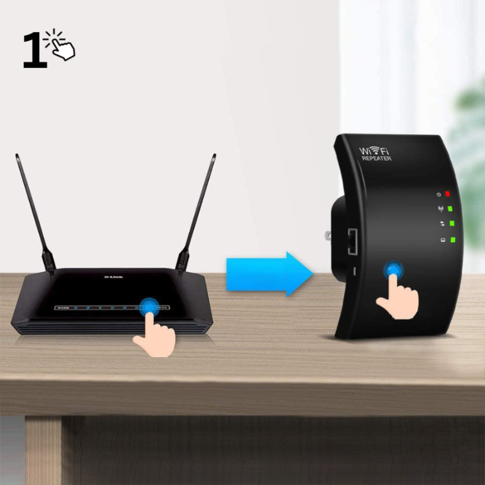 Amplificador WiFi inalámbrico