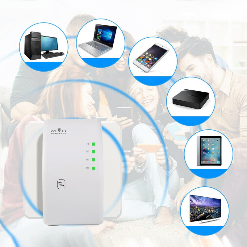 Amplificador WiFi inalámbrico