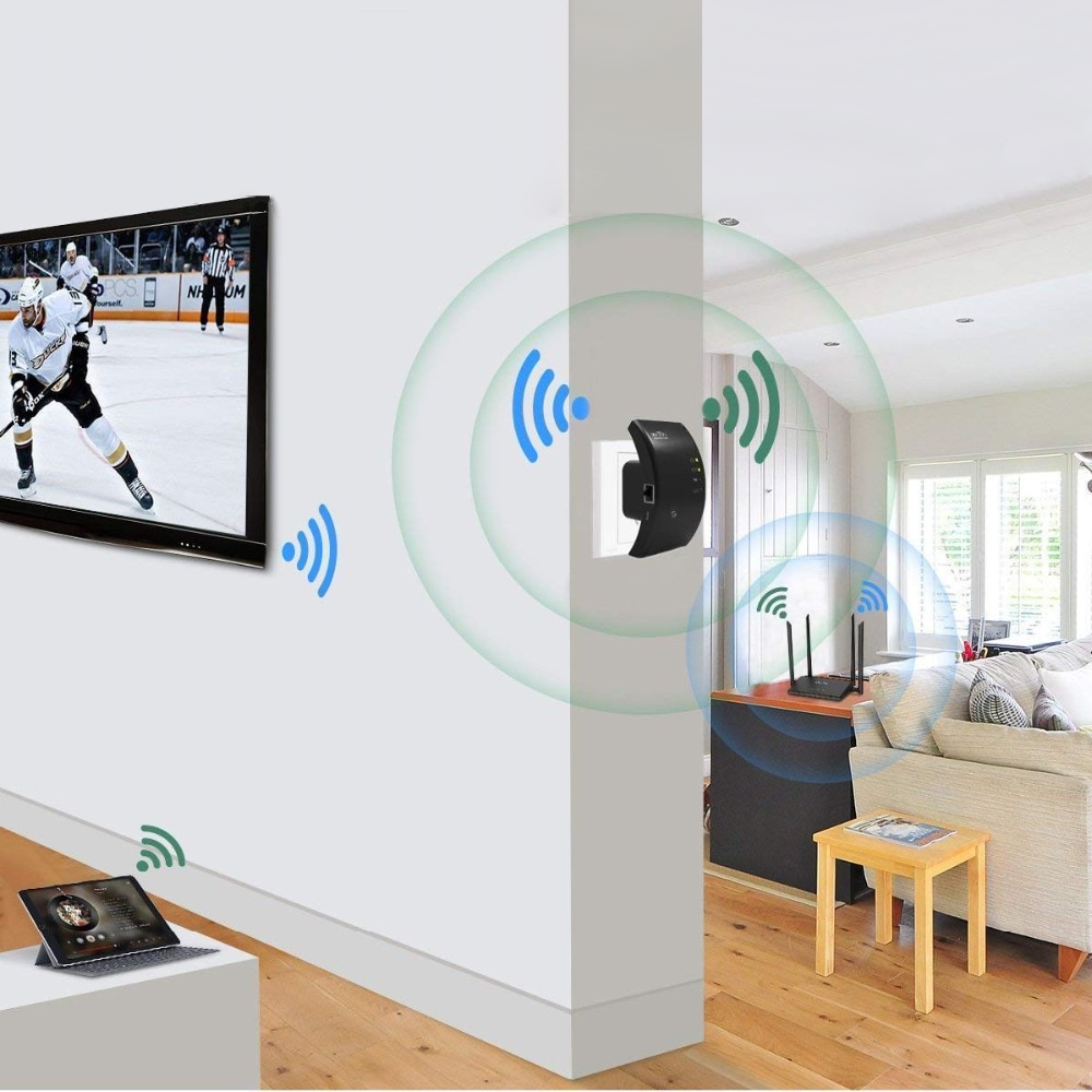 Amplificador WiFi inalámbrico para internet rápido