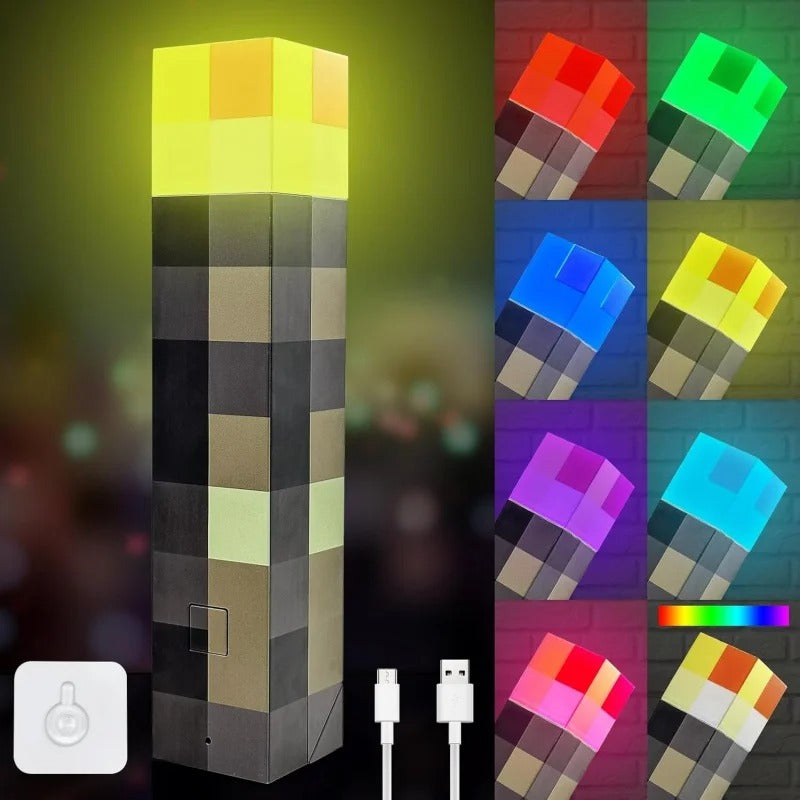 Antorcha de Minecraft para la vida real