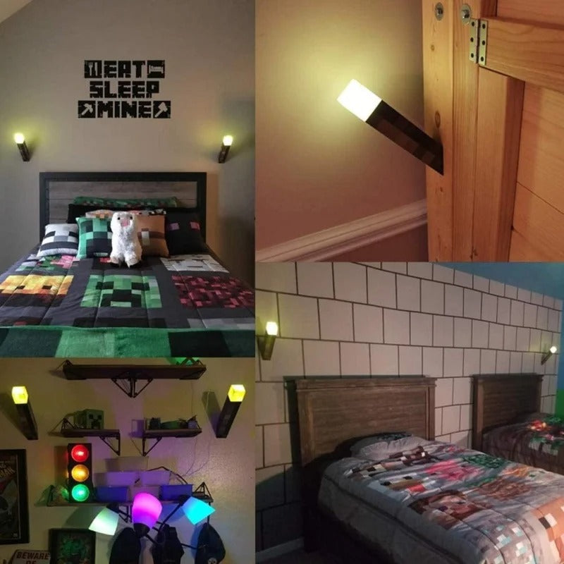 Antorcha de Minecraft para la vida real