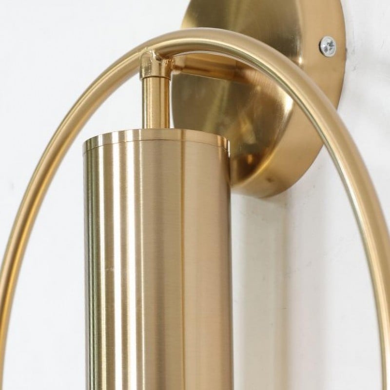 Aplique de pared | Diseño nórdico minimalista en dorado