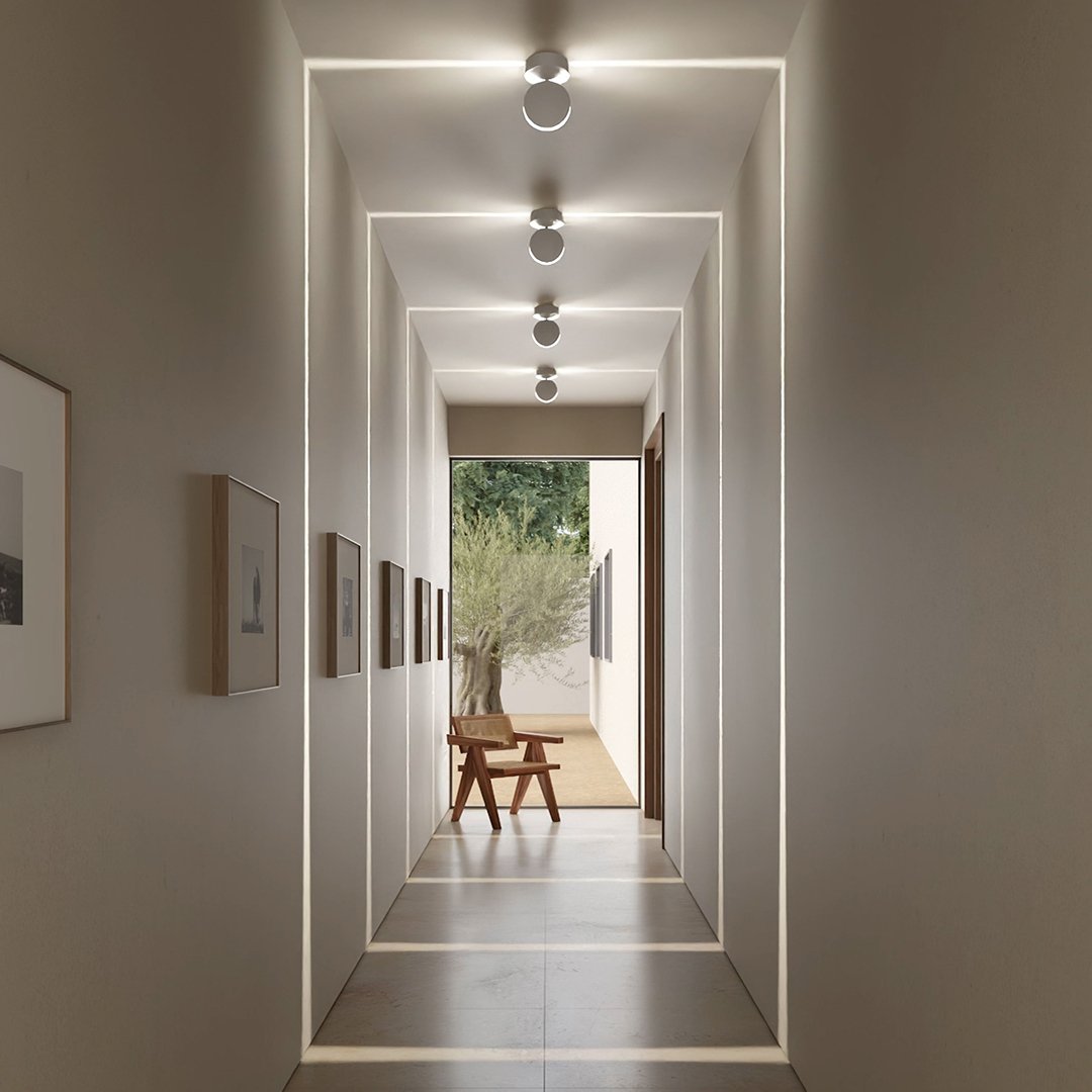 Aplique de Pared LED con Diseño de Cambio de Color