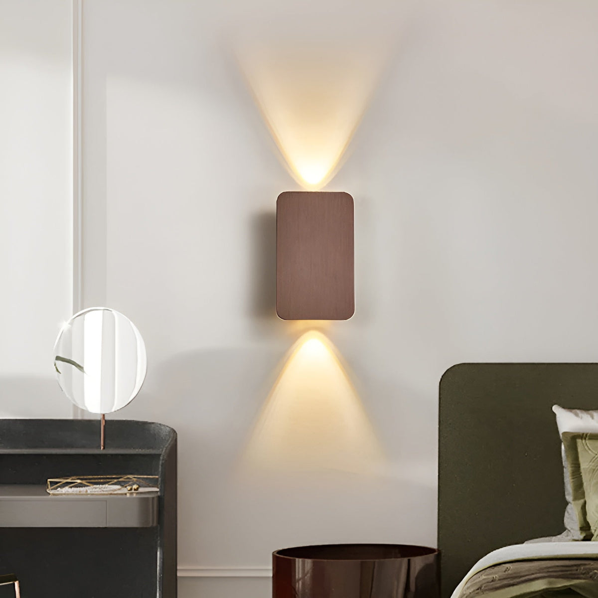 Aplique de pared LED moderno de diseño minimalista para salón y pasillo