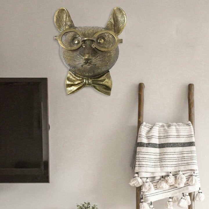 Arte mural de motivos de animales pintados a mano – Decoración creativa para el hogar