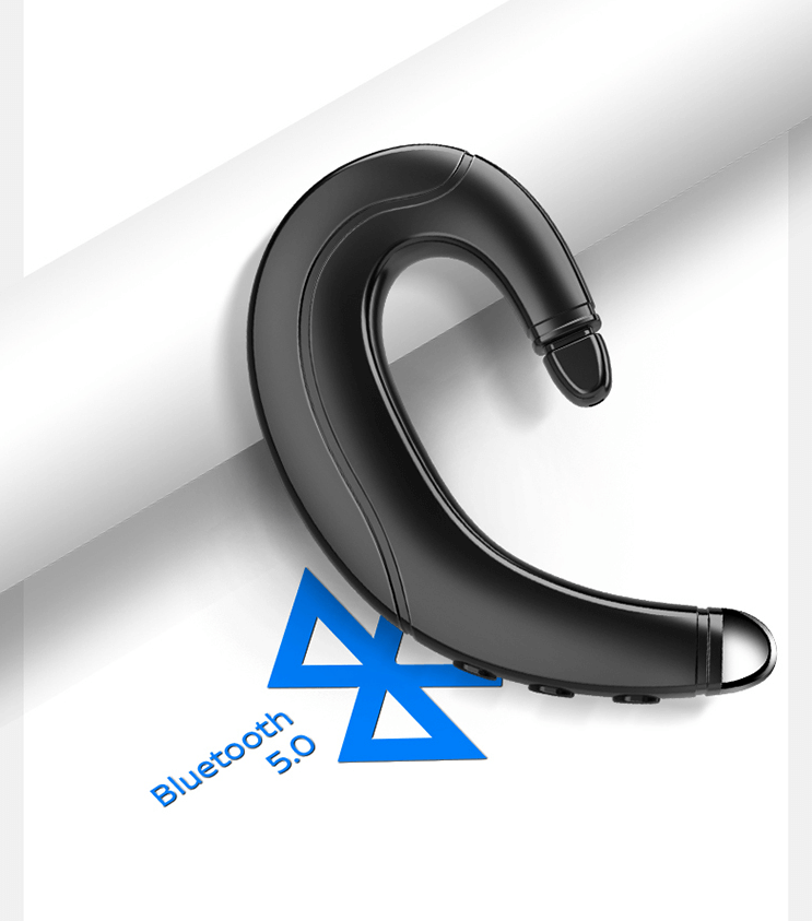 Auriculares inalámbricos Bluetooth con tecnología de conducción ósea
