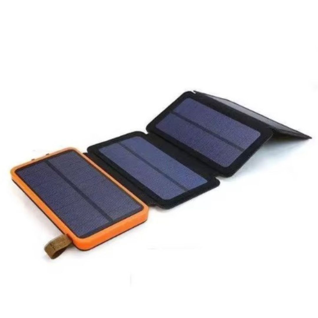 Batería externa solar plegable e impermeable