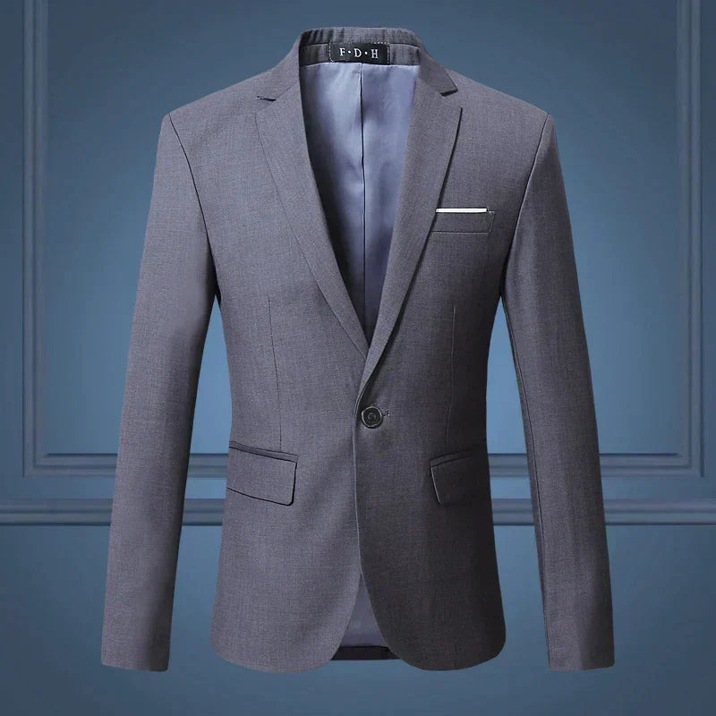Blazer Clásico para Hombre - Elegancia Atemporal para Cualquier Ocasión de Otoño