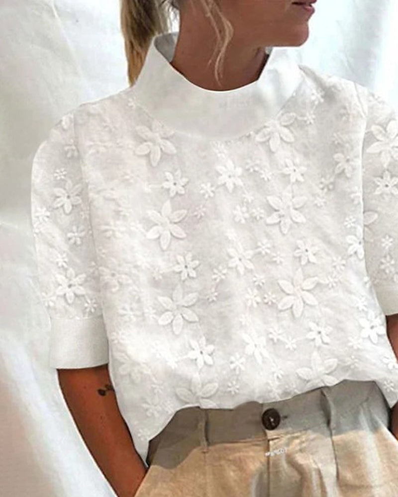 Blusa bordada para mujer