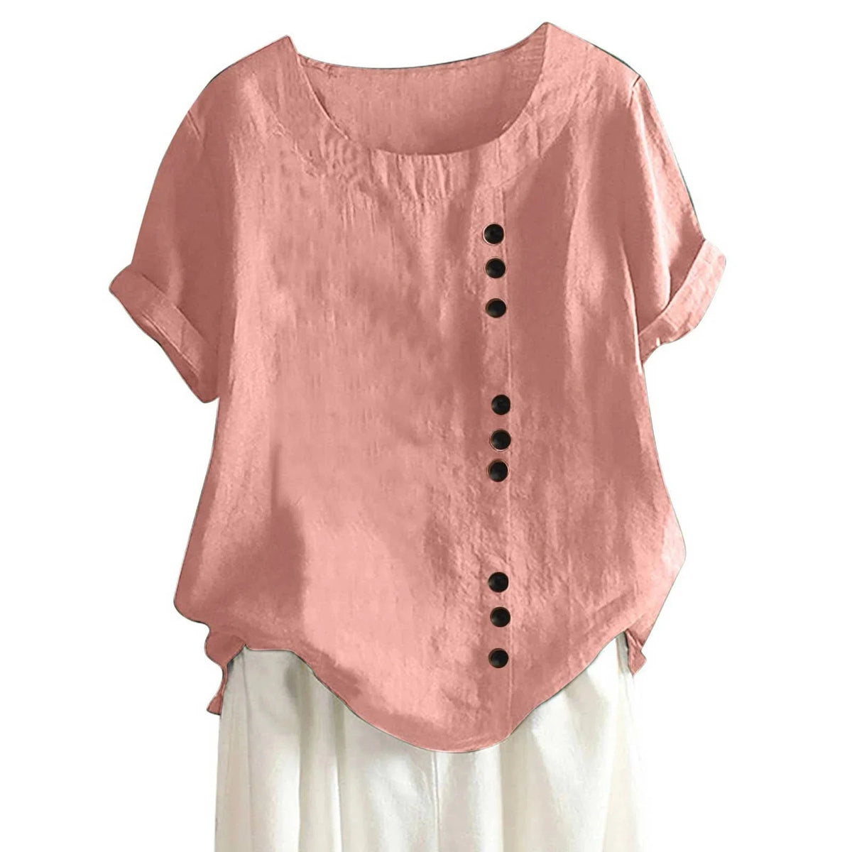 Blusa de mujer con abotonadura