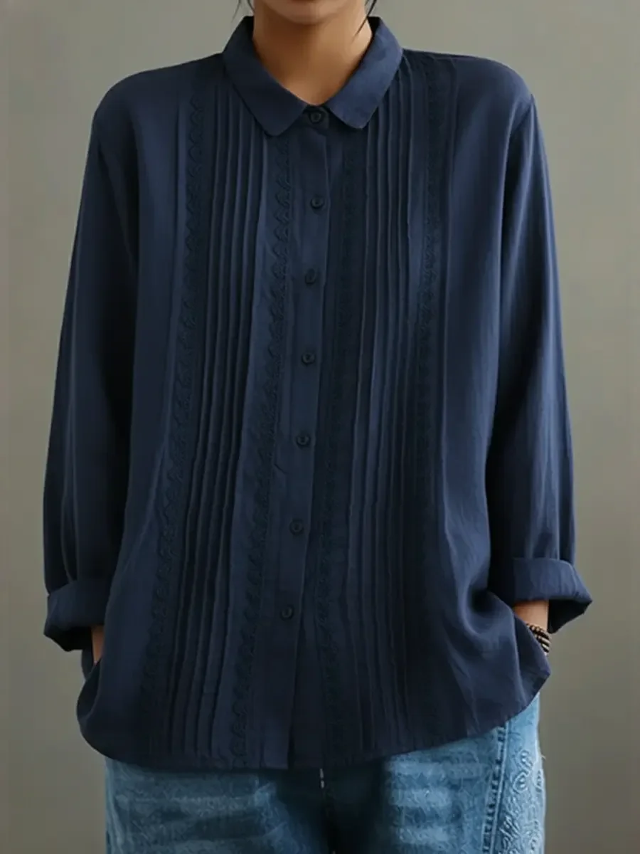Blusa de mujer con botones