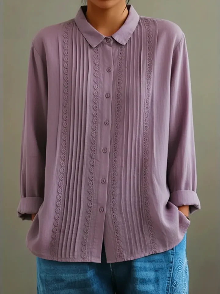 Blusa de mujer con botones