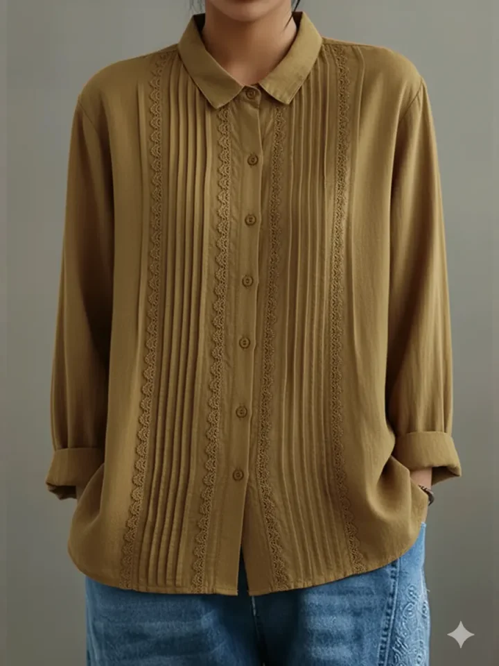 Blusa de mujer con botones