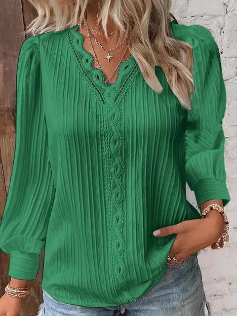 Blusa de mujer con detalles elegantes