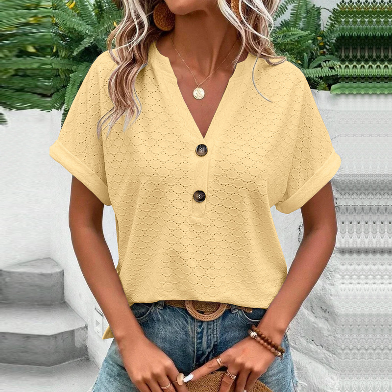 Blusa para mujer elegante y cómoda con cierre de botones