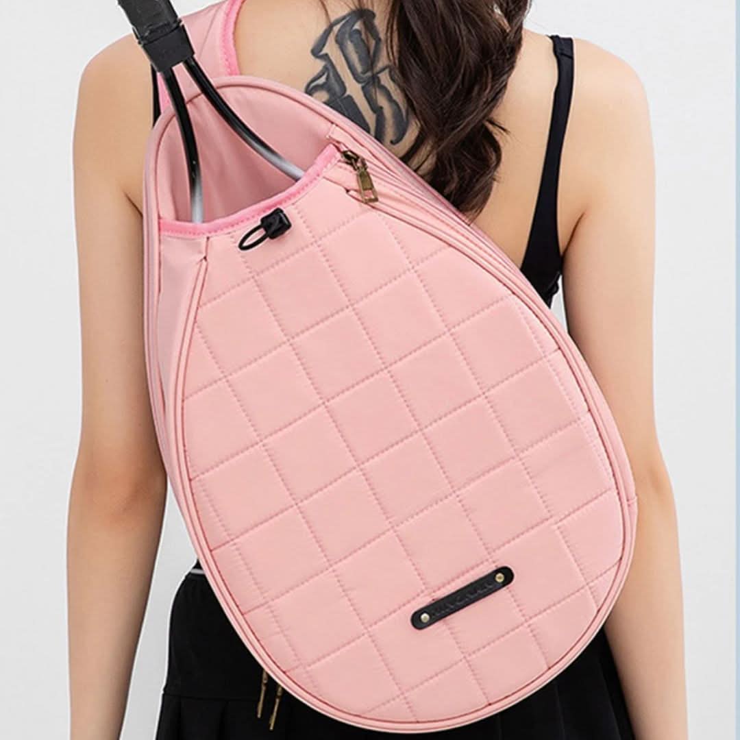 Bolsa de hombro de tenis y pádel para raqueta y accesorios