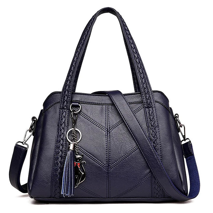 Bolso de cuero con gran capacidad