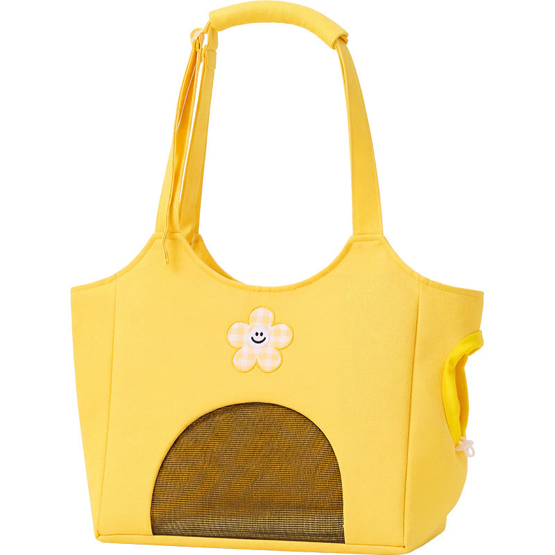 Bolso de lona transpirable para mascotas