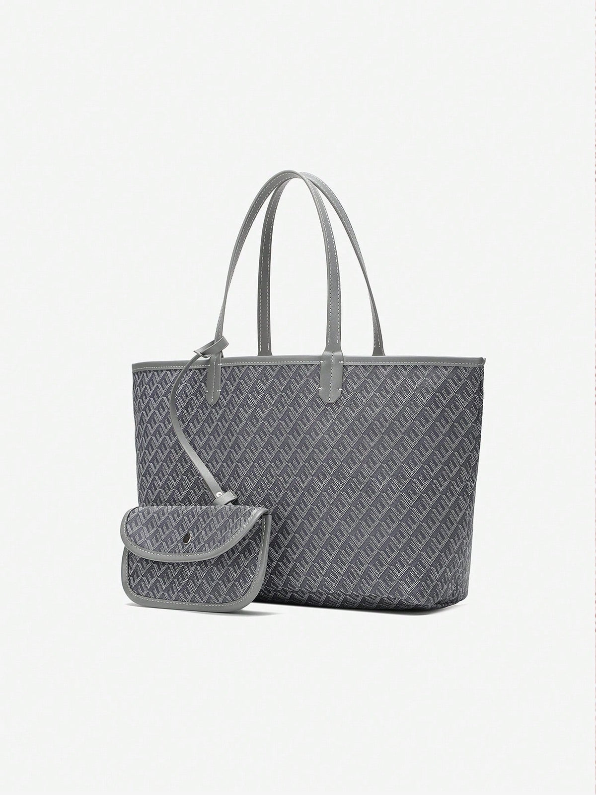 Bolso shopper espacioso con estampado gráfico