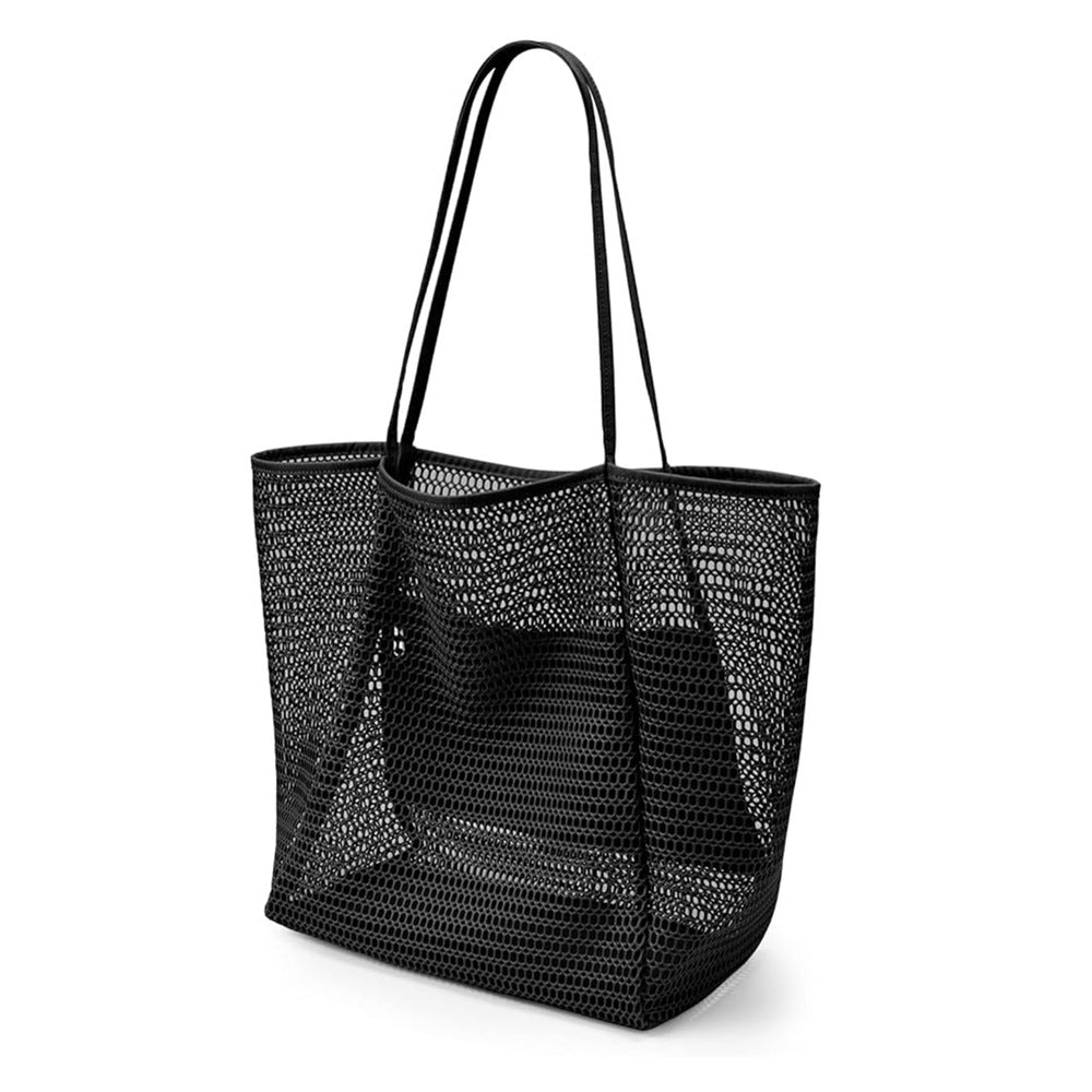 Bolso tote de playa de malla transpirable