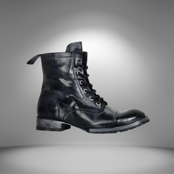 Botas con cordones para hombre de estilo western vintage