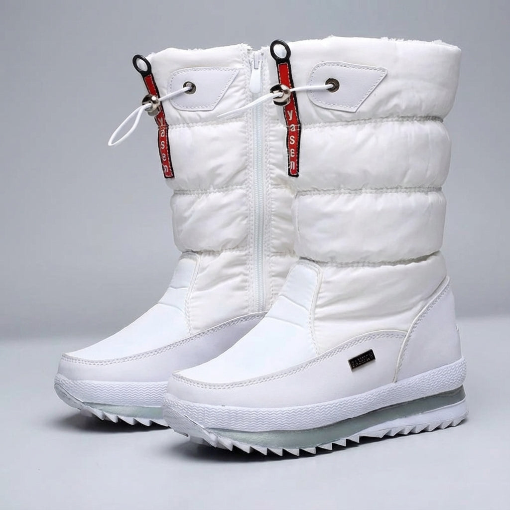 Botas de nieve de caña media con aislamiento térmico