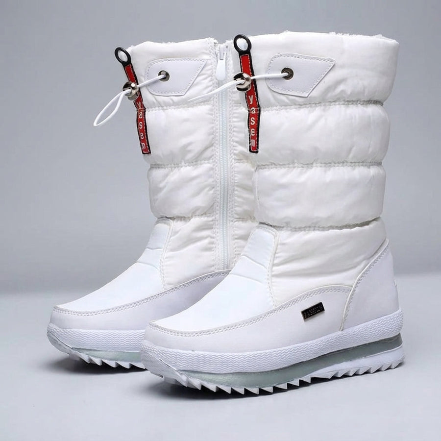 Botas de nieve de caña media con aislamiento térmico
