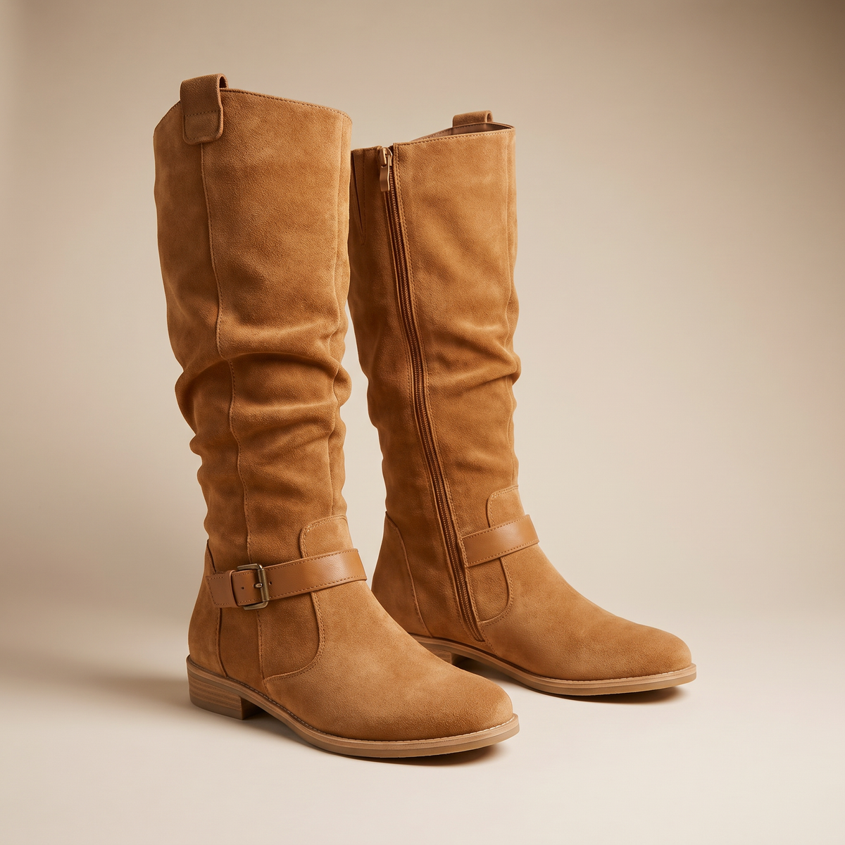 Botas de Piel Flexibles para Mujer | Calzado Anatómico Diario con Ajuste en el Tobillo