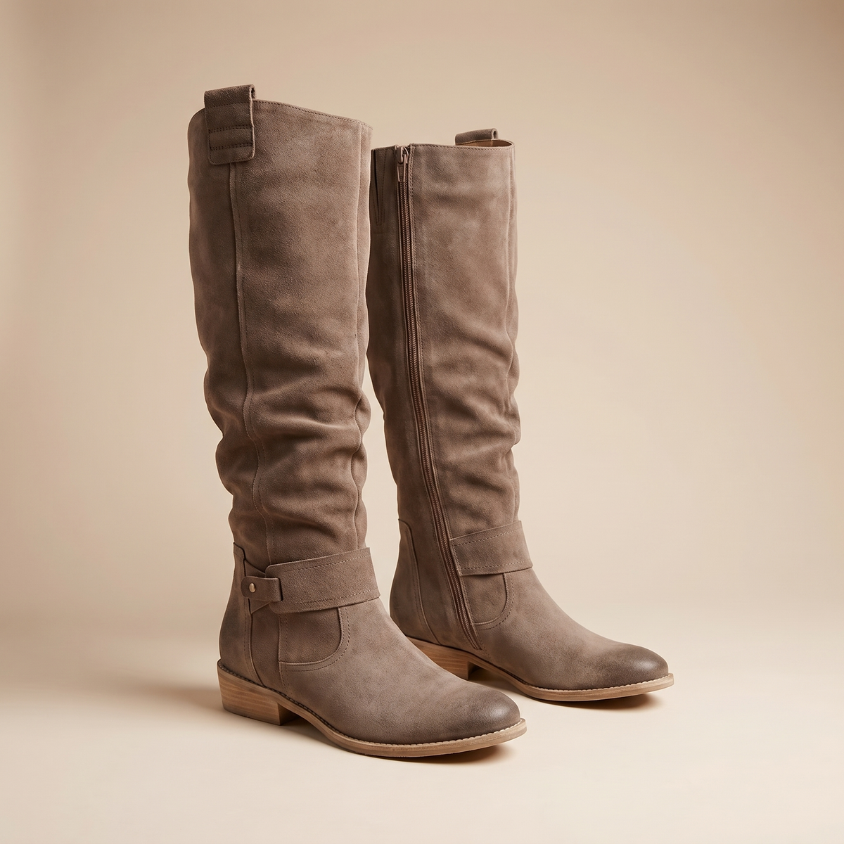 Botas de Piel Flexibles para Mujer | Calzado Anatómico Diario con Ajuste en el Tobillo