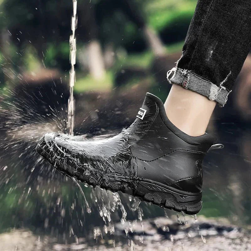 Botas impermeables para hombre para todo terreno con suela aislante