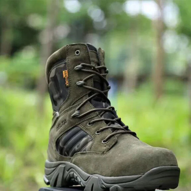 Botas tácticas resistentes para hombre para aventuras al aire libre