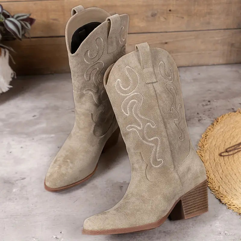 Botines camperos elegantes y suaves para mujer - Comodidad y estilo
