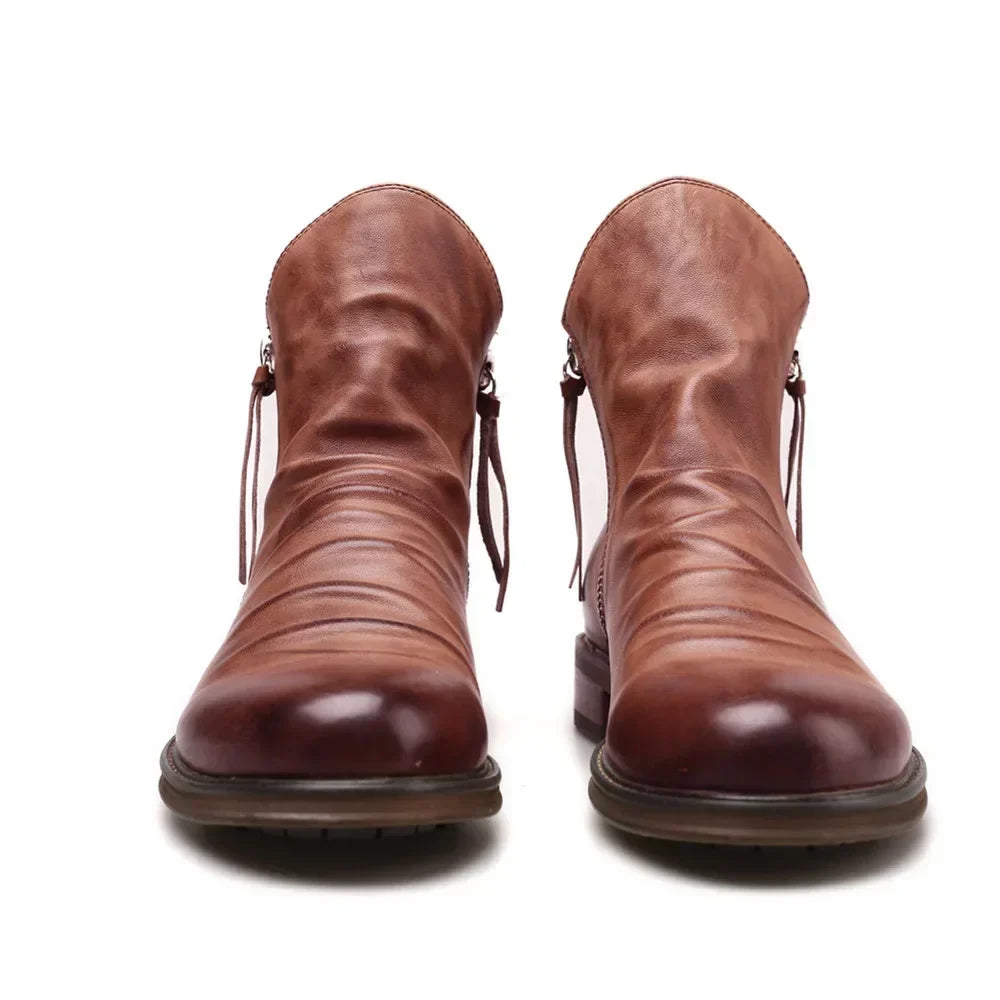 Botines Chelsea de cuero