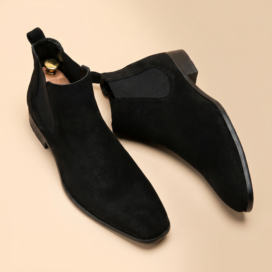 Botines Chelsea de piel para hombre | Sin cordones | Cómodos botines para el día a día
