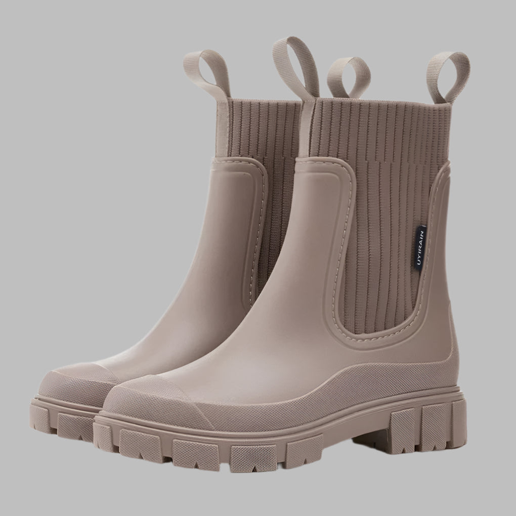 Botines Chelsea impermeables para mujer