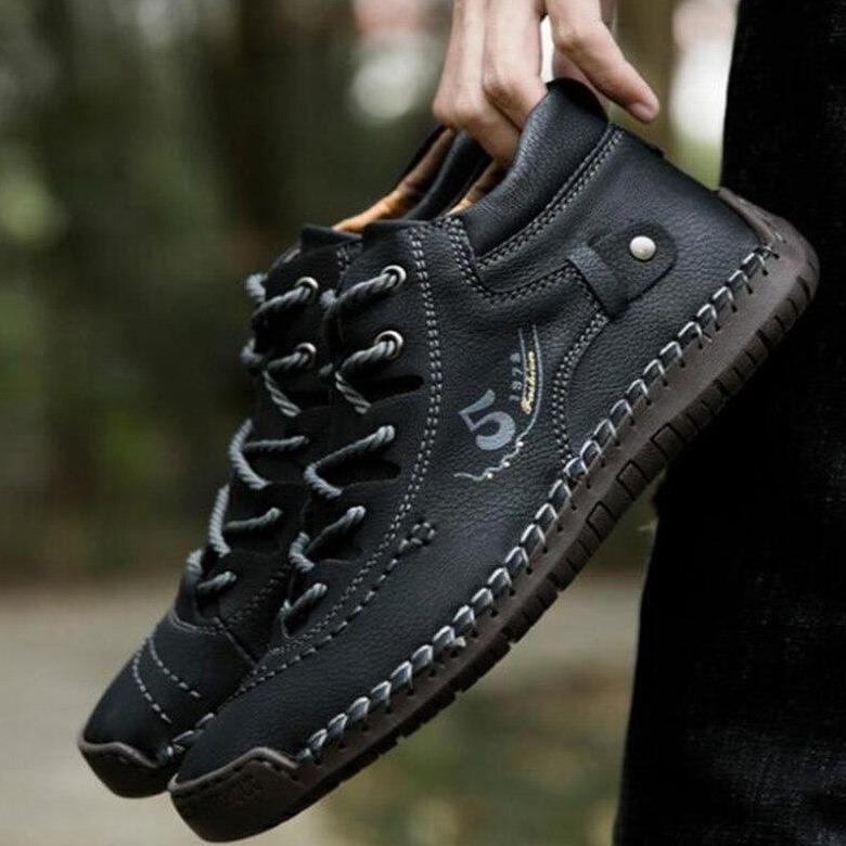 Botines vintage cosidos a mano