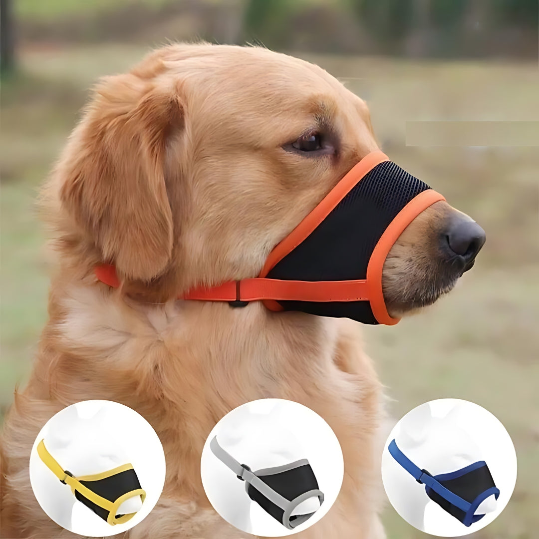 Bozal para Perros para Prevenir Ladridos y Mordeduras