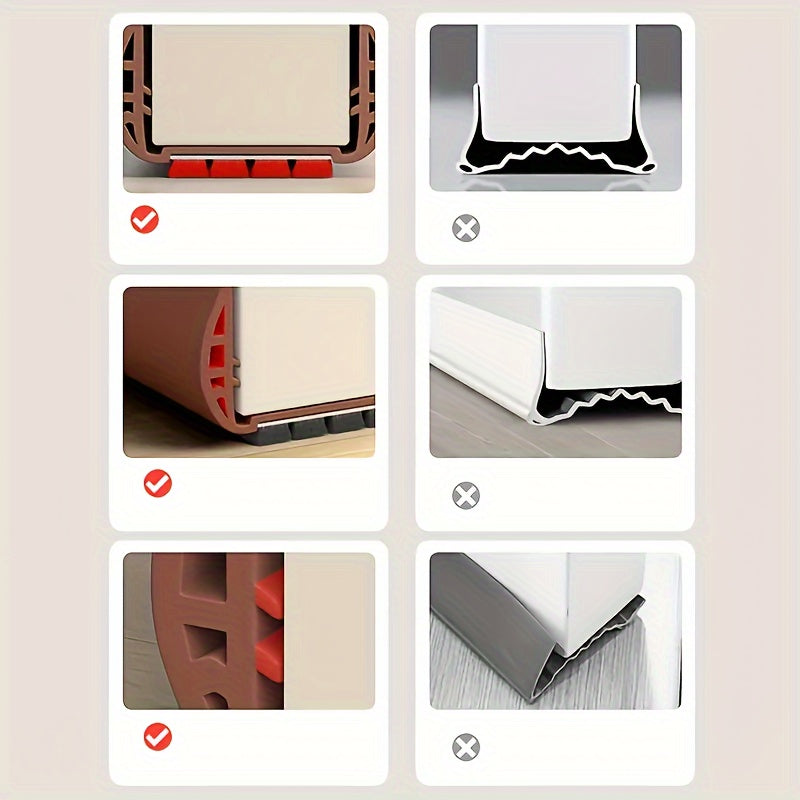 Burlete bajo puerta ajustable