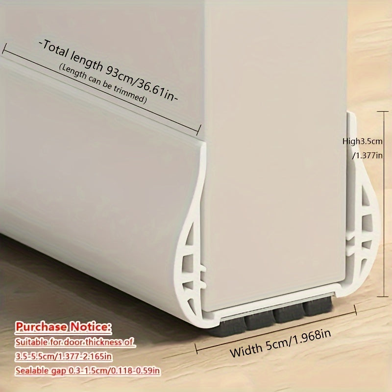 Burlete bajo puerta ajustable